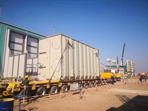 穿越1300公里，默拉直流項(xiàng)目重大件設(shè)備運(yùn)輸成功完成