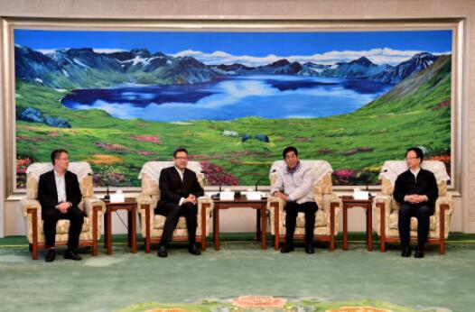 錢智民拜會吉林省委書記巴音朝魯、省長景俊海并調(diào)研吉電股份
