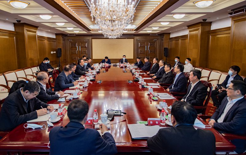 鄒磊、寇偉會(huì)見哈電集團(tuán)董事長曹志安、總經(jīng)理吳偉章