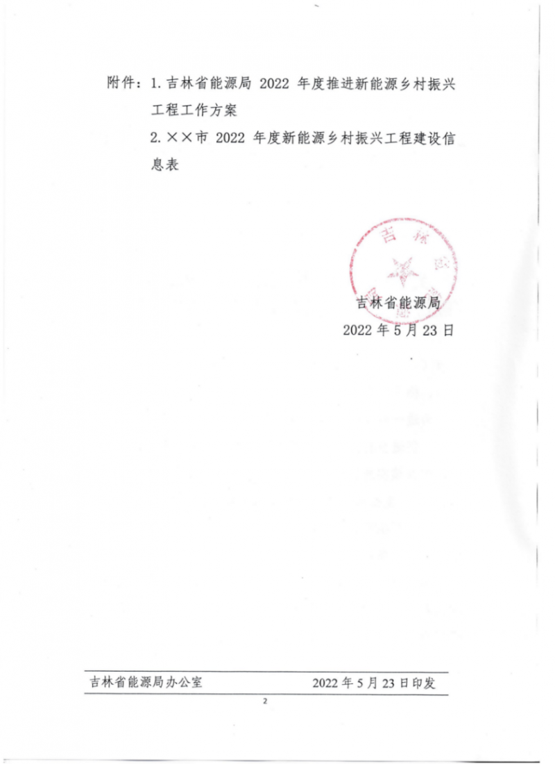 吉林省能源局發(fā)布全國首個出臺的省級“新能源+鄉(xiāng)村振興”方案！