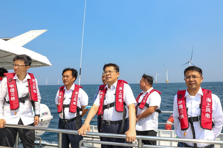 韓君赴廣東陽江、福建福州調(diào)研三峽集團(tuán)海上風(fēng)電項(xiàng)目