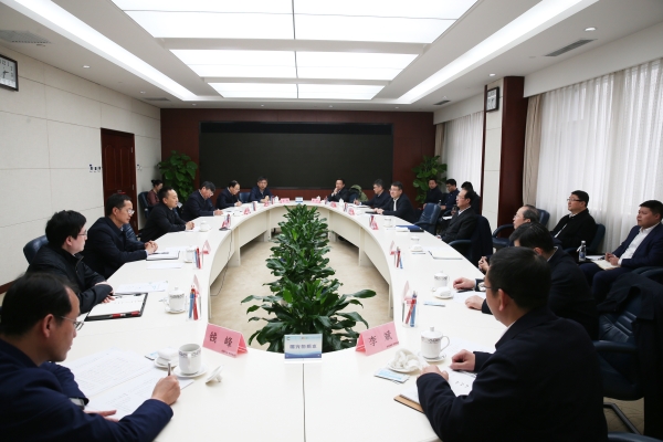 中國電建黨委書記、董事長丁焰章拜會水利部黨組書記、部長李國英