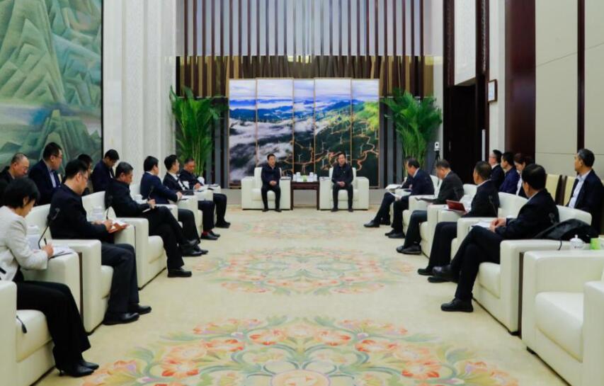 國家電投黨組書記、董事長劉明勝會見遼寧省委常委、沈陽市委書記王新偉