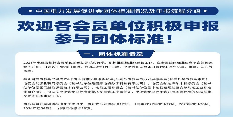 加快數(shù)字化轉型，推動標準化建設——電促會團標介紹亮相2024中國電力規(guī)劃發(fā)展論壇