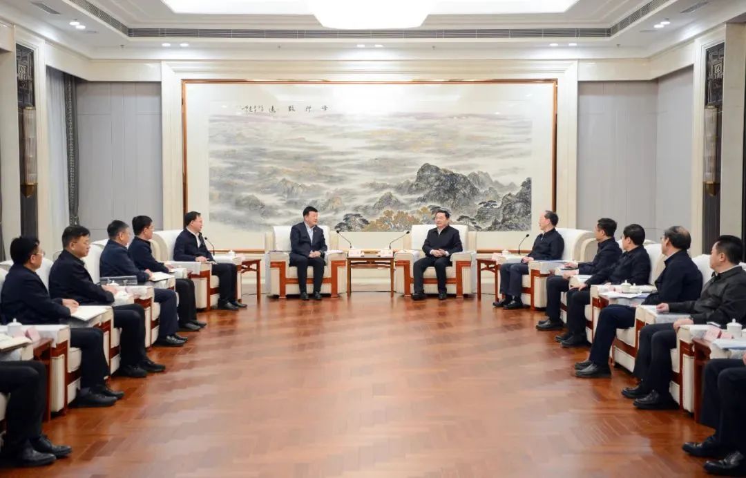 大唐集團黨組書記呂軍、總經(jīng)理張傳江拜會遼寧省委書記郝鵬、省長李樂成